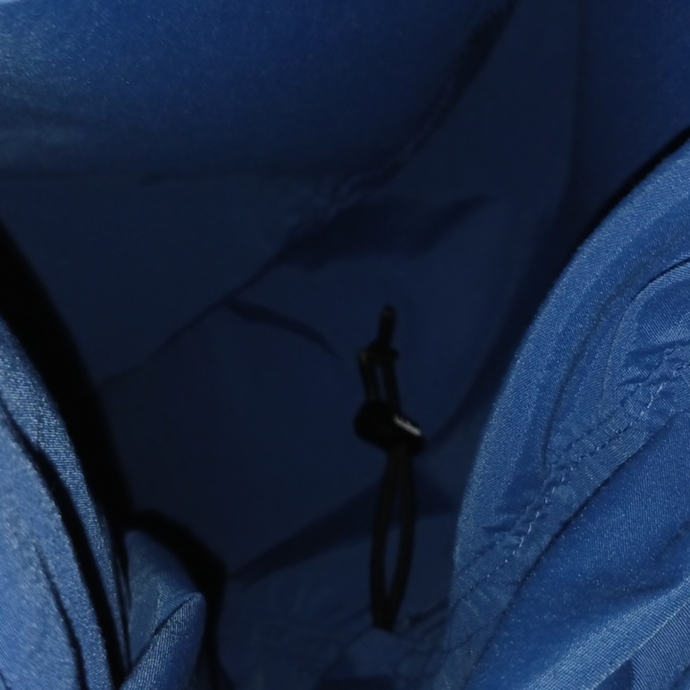 Vintage LL Bean 2-piece half zip windbreaker rain suit jogging pants - L - blue - Picture 4 of 16